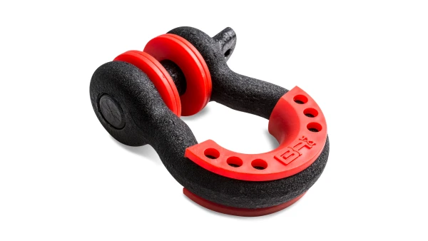 Body Armor 4x4 3203 3/4\" Black D-Ring With Isolators, Single