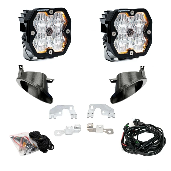 14-18 2500 Mercedes Sprinter Van, 14-18 3500, Fog Pocket Kit, Squadron Sport 2.0, Clear, WC 14-18 2500 Mercedes Sprinter Van, 14-18 3500, Fog Pocket Kit, Squadron Sport 2.0, Clear, WC
