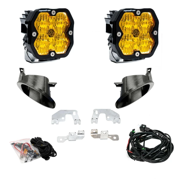 14-18 2500 Mercedes Sprinter Van, 14-18 3500, Fog Pocket Kit, Squadron Sport 2.0, Baja Amber, WC 14-18 2500 Mercedes Sprinter Van, 14-18 3500, Fog Pocket Kit, Squadron Sport 2.0, Baja Amber, WC