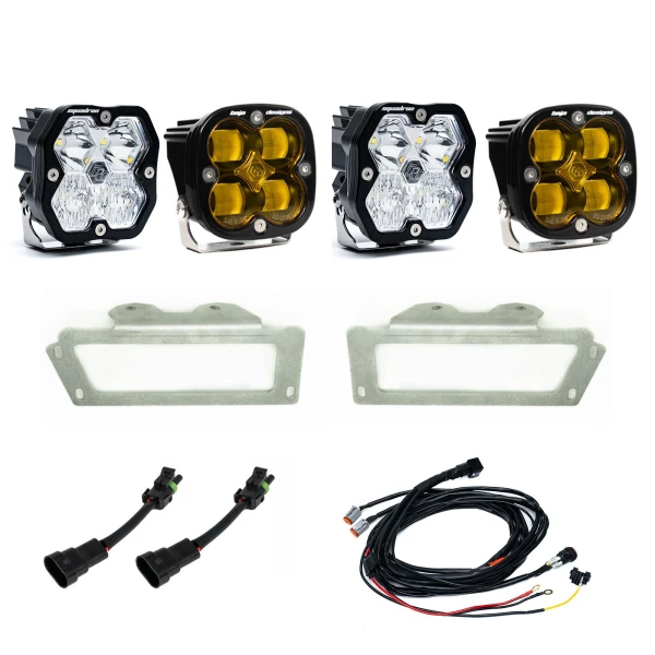 2010-2018 Dodge Ram 2500/3500, 09-12 1500, Fog Pocket Kit, Squadron SAE 2.0, Baja Amber, SAE Fog 2010-2018 Dodge Ram 2500/3500, 09-12 1500, Fog Pocket Kit, Squadron SAE 2.0, Baja Amber, SAE Fog