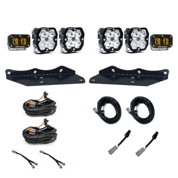 2017-2020 Ford Raptor, Fog Pocket Kit Sportsman, Squadron SAE 2.0/S2, Baja Amber, SAE Fog 2017-2020 Ford Raptor, Fog Pocket Kit Sportsman, Squadron SAE 2.0/S2, Baja Amber, SAE Fog