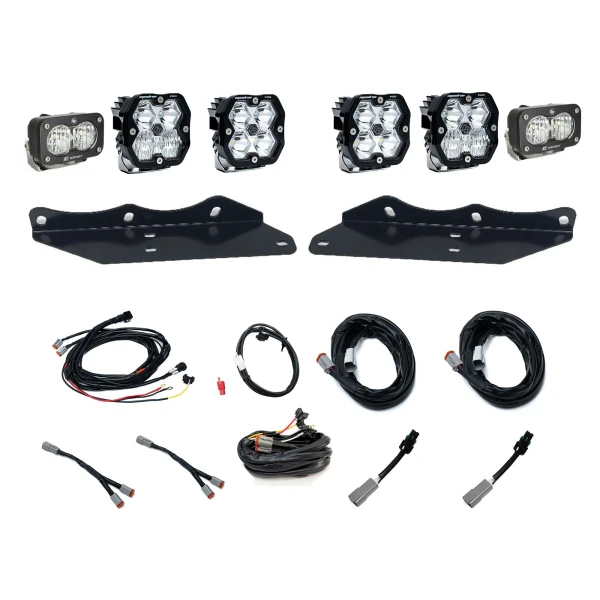 2017-2020 Ford Raptor, Fog Pocket Kit, Squadron Pro 2.0/S2, Clear, Multi Patterns 2017-2020 Ford Raptor, Fog Pocket Kit, Squadron Pro 2.0/S2, Clear, Multi Patterns
