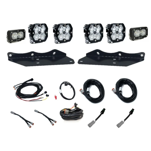 2017-2020 Ford Raptor, Fog Pocket Kit Unlimited Pro, Squadron Pro 2.0/S2 Pro, Clear, Multi Patterns 2017-2020 Ford Raptor, Fog Pocket Kit Unlimited Pro, Squadron Pro 2.0/S2 Pro, Clear, Multi Patterns