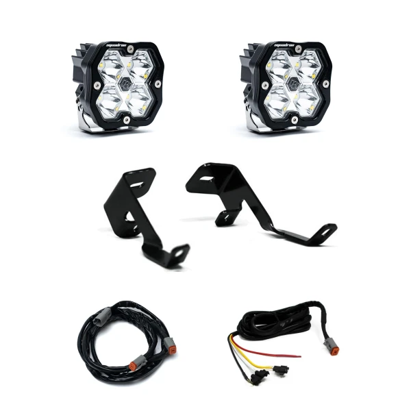 2015-2020 Ford F-150, 17-20 Raptor, A-Pillar Kit, Squadron Sport 2.0, Clear, Spot 2015-2020 Ford F-150, 17-20 Raptor, A-Pillar Kit, Squadron Sport 2.0, Clear, Spot