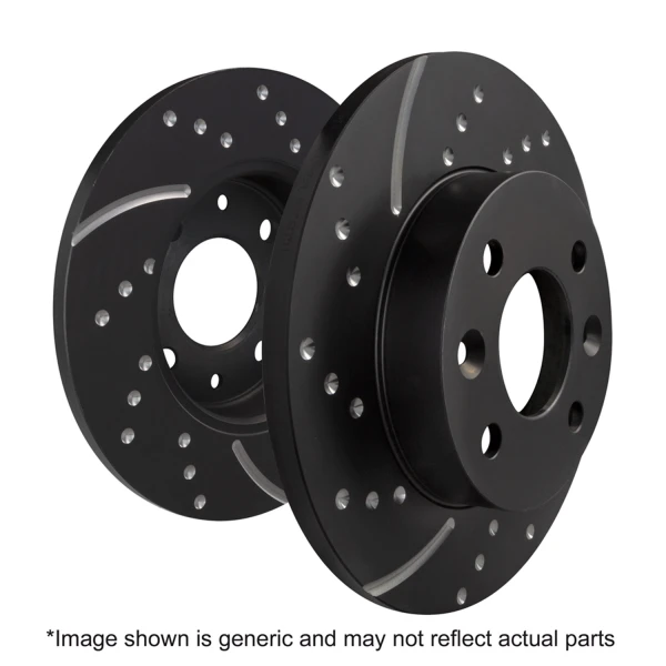 EBC Brakes - 3GD Series Sport Slotted Rotor Set - GD041