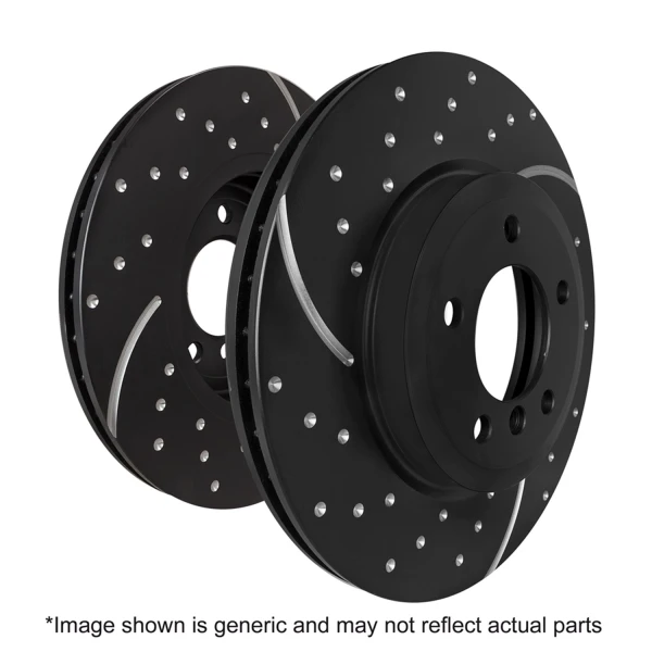 EBC Brakes - 3GD Series Sport Slotted Rotor Set - GD062