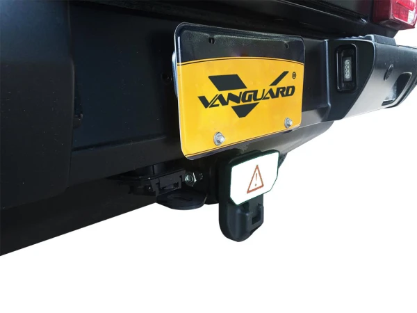 Black Tri Fold Hitch Step